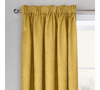 Velosso Westwood Dimout Pencil Pleat Curtains - Ochre