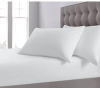 Velosso White Plain Dyed Fitted Sheet Super King