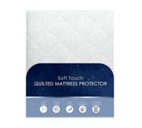 Velosso White Soft Touch Quilted Mattress Protector Super King