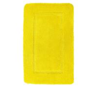 Velosso Yellow Cashmere Feel Bath Pedestal Mat Anti Slip Bathmat