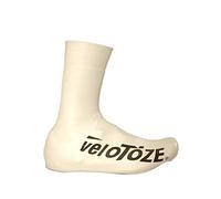 veloToze Tall Shoe Cover 2.0 - Covers Road Cycling Shoes - Water-Proof, Windproof Overshoes for Bike Rides in Spring, Fall, Winter Rainy, Cold Weather - Bright Colors Make Road Biking Trips Safer