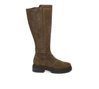Velour High Boot - female - Nerogiardini - High Boots - Brown - 7 UK - Shoes 7 UK
