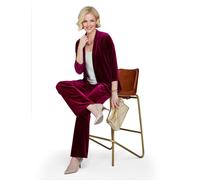 Velour Jacket Chums Dark Red 24