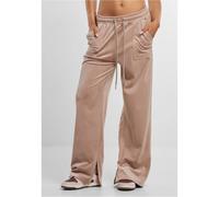 Velour jogging trousers for women Urban Classics Rose XL