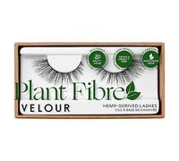 Velour Plant Fibre Eyelashes, Luxurious Hemp Derived False Lashes, Lightweight, Reusable, Handmade Fake Lash Extensions, Wear up to 25 Times, 100% Vegan, Soft and Comfortable, Pixie Dust