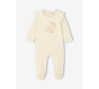 Velour Sleepsuit for Baby Girls, Thumper by Disney® vanilla
