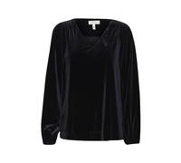 Velourtop Long Sleeve Blouse Topper - female - Part Two - Blouses - Blue - S - Blouses & Shirts S