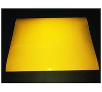 Veloviz Reflective A4 Sheet Die-Cut Vinyl Cargo Bike Stickers Decals (Yellow)