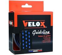 Velox Bi-Colour Dual Density Handlebar Tape Black/Blue