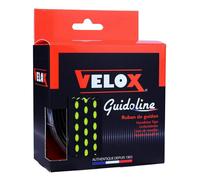 Velox Bi-Colour Dual Density Handlebar Tape Black/Lime Green