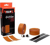 Velox Classic Handlebar Tape Cycling Wrap-Tapes Leather Look Caramel Brown