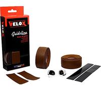 VELOX Bicycle Handlebar Tape Road Bike Guidoline Soft Grip Bar Tape Brown