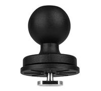 Velpaw 1" Ball Mount with T-Bolt, for Kayak & Gear Track Systems, Compatible with RAM Mounts B Size 1.5 Inches Ball Double Socket Arm