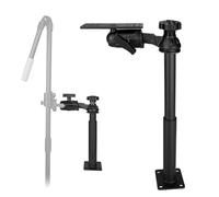 Velpaw 20.27” 1.5" Ball Telescoping Fish Finder Mount,for 5"-12" Fishfinders & Chartplotters,Adjustable Height Range 15" to 20.7",Compatible with Lowrance, Garmin, Humminbird