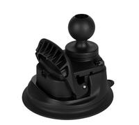 Velpaw Suction Cup Base with 1" Ball, for Windshield & Dash, Compatible with RAM Mounts B Size 1.5 Inches Ball Double Socket Arm
