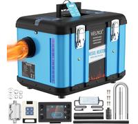 VELPAX 12V/24V/220V 8KW Diesel Air Heater, Toolbox Diesel Air Heater with 5L Fuel Tank, Portable All-in-one Truck Heater, Remote Control for Car Truck Boat Bus cars trucks RV campers