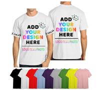 velquessa Personalised T Shirt,Custom T Shirts for Men Women,Design Your Own Printed Shirt,Customisable Tshirt with Photos/Text/Logo, Great for Bulk Custom and Special Occasions White