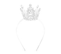Velscrun Silver Crystal Tiara Headband, Crowns for Women, Princess Girls Tiaras, Royal Queen Crown Princess Quinceanera Headpieces for Birthday Prom Bride Wedding Pageant Party Hair Band