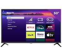 Veltech 50 Inch Smart TV 4K - UHD Roku TV with Freeview, Netflix, Apple TV+, BBC iPlayer, HDR, Dolby Audio, Voice Control, HDMI, USB - Smart TV for Living Room or Home Theatre [Energy Class G]
