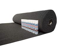 Veltrim Anthracite Grey Stretch Van Lining Camper Carpet 10m Bundle with 10 Cans of Trim Spray Adhesive Glue