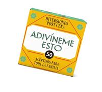 Veltros 50Pcs Compacts Spanish Word Challenge Card Colorful Spanish Learning Game Cards Perfect for Travel and Group Activity Word Game Card