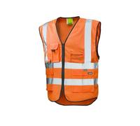 VELTUFF Reflex Deluxe Hi-Vis Vest - High Visibility Reflective Workwear for Men & Women, High Vis PPE Safety Wear, Hi vis Vest for Security Work & Construction - Certified EN ISO 20471
