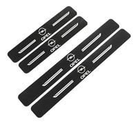 VELUNE 4PCS Car Door Sill Protector, for Opel Calibra Campo Cascada Combo Commodore Corsa Crossland Carbon Fiber Scuff Guard Threshold Cover Pedal decorative accessories