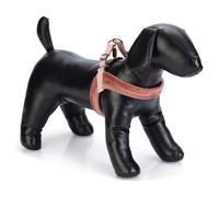 Velura Pink Dog Harness By Designed By Lotte - Comfort For Dogs