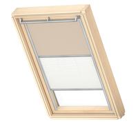 VELUX 2 in 1 Pleated and Blackout Roller Blinds for VELUX Roof Windows (DFD)