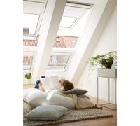Velux Cabrio Style Window Combination Sloped Sloping Roof Duo Top Hung + Fixed