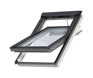VELUX INTEGRA GGL CK04 207030 White Painted Solar Centre Pivot Roof Window - 550 x 980mm