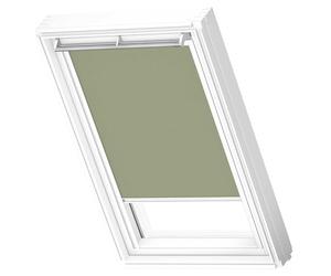 VELUX Original Nature Collection Roof Window Blackout Blind for SK06, Marsh, with White Guide Rail