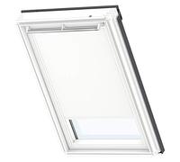 VELUX Original Roof Window Blackout Blind for CK04, White, with White Guide Rail