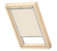 VELUX Original Roof Window Translucent Roller Blind for C04, Beige, with Grey Guide Rail