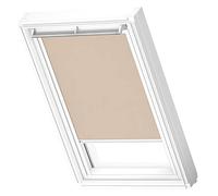 VELUX Original Roof Window Translucent Roller Blind for M04 / M34, Sand, with White Guide Rail