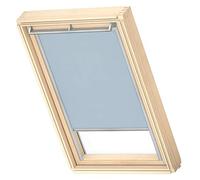 VELUX Original Roof Window Translucent Roller Blind for M08 / M38, Light Blue, with Grey Guide Rail