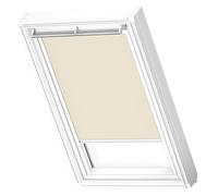 VELUX Original Roof Window Translucent Roller Blind for UK04, Beige, with White Guide Rail