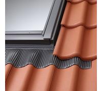 Velux Pro+ Grey Aluminium Tile Flashing (W)550mm X