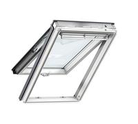 Velux Top Hung Roof Window - White Painted - 1340 x 1398 - GPL UK08 2070