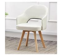 Velvet Accent Armchair360° Swivel Dining Chair with Solid Wood Legs Upholstered Comfort Stylish Hollow Back Design for Large Rooms Modern Armchairs for Living Room & Dining Room