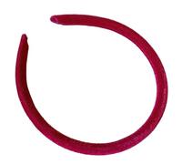 Velvet Alice Headband Hair Band Slim Hair Accessory (Pink Velvet Alice Band)