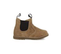 Velvet Ankle Boots Baby Girl Pom d'Api Bob Marron 27