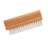 Velvet Anti-Static Clean is a vinyl record care brush with an ergonomic wood handle for collectors