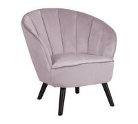 Velvet Armchair Pink DALA
