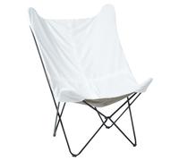 Velvet Armchair White NYBRO