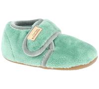 Velvet Baby Slipper with Hook and Loop Closure by Living Kitzbühel