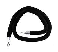 Velvet Barrier Rope,Rope Queue Barrier Belt, Velvet Rope Blue Red Black, Hang Queue Line Crowd Control Ropes Safety Barrier for Fashion Show Church Party Posts, Beautiful Entrance Stanchion Rope