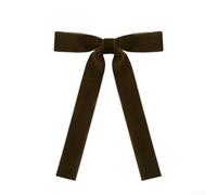 Velvet Bows for Christmas Tree with Gold Ties, 36 Pack Elegant Holiday Decorative Accents for Wreaths, Gifts, and Seasonal Home Décor, Red, Green, White, Black, 13x18cm (black curries)
