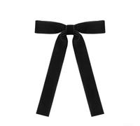 Velvet Bows for Christmas Tree with Gold Ties, 36 Pack Elegant Holiday Decorative Accents for Wreaths, Gifts, and Seasonal Home Décor, Red, Green, White, Black, 13x18cm (black)