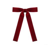 Velvet Bows for Christmas Trees with Gold Twist Ties, Pack of 36 Decorative Elements for Festive Home Arrangements (wine red)